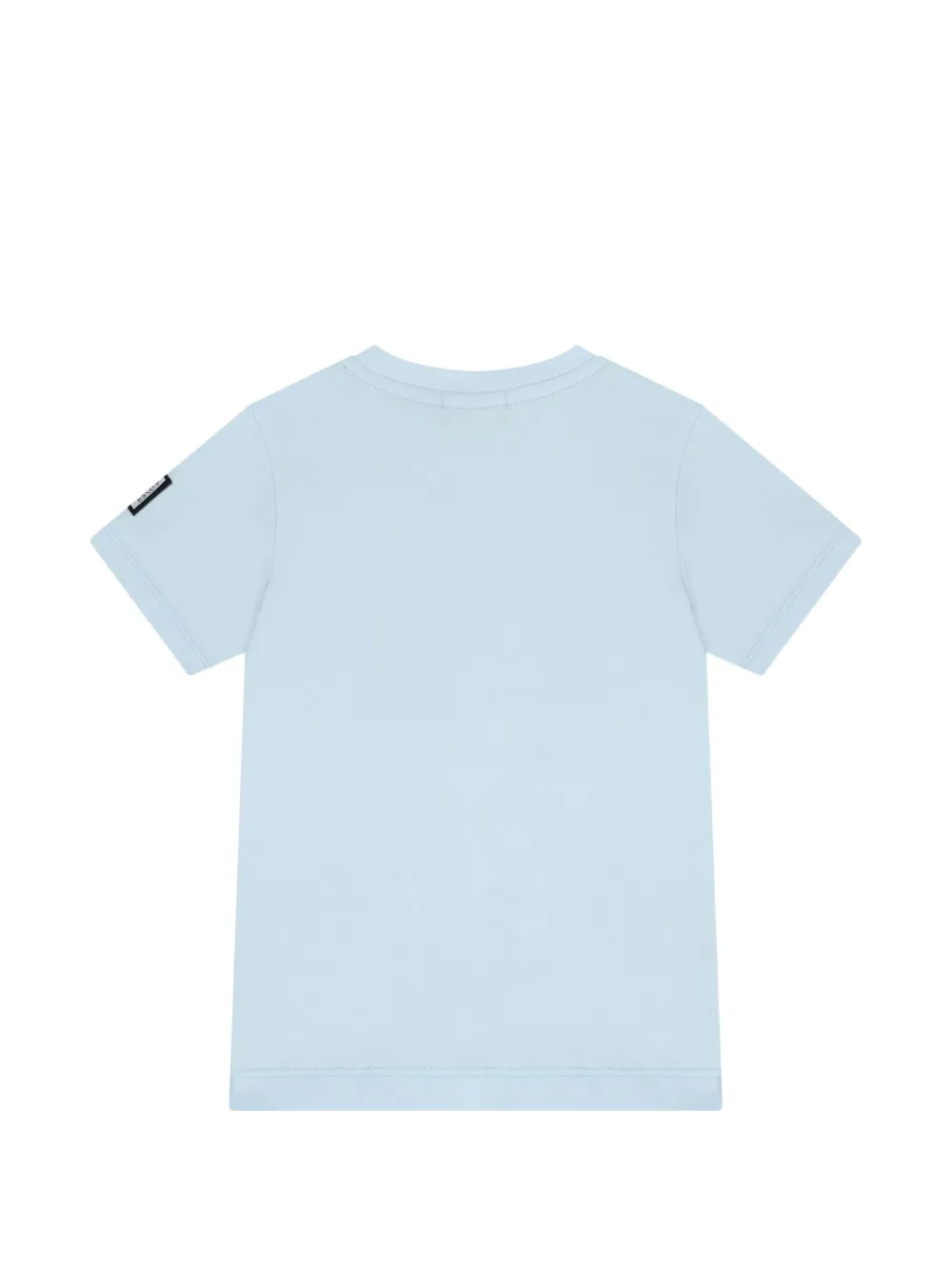 Aigner Kids T-shirt en shorts set met logo Blauw