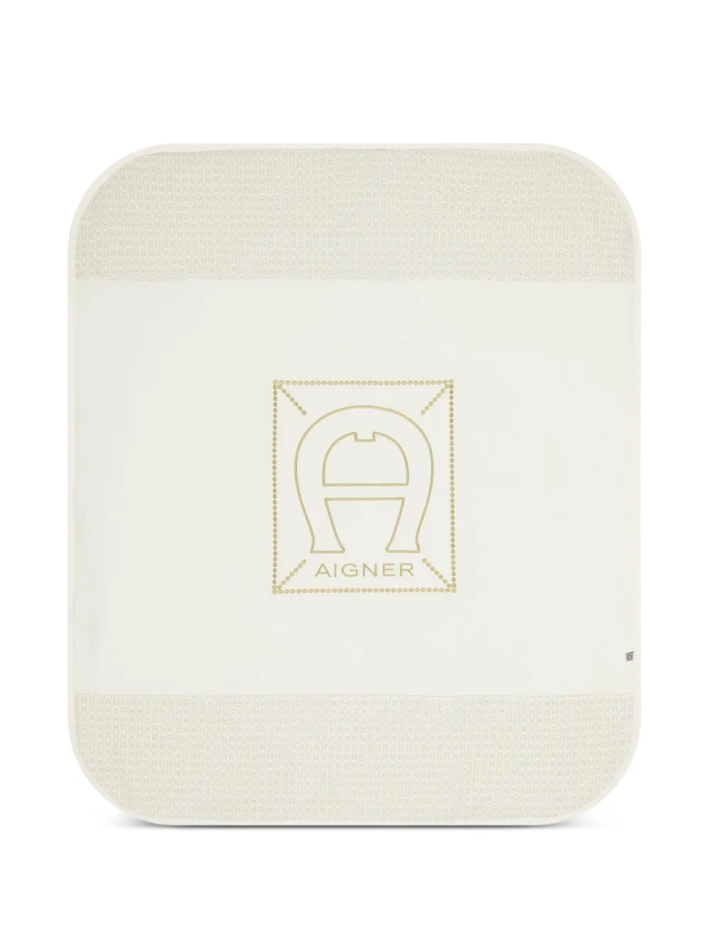 Aigner Kids logo blanket - Toni neutri