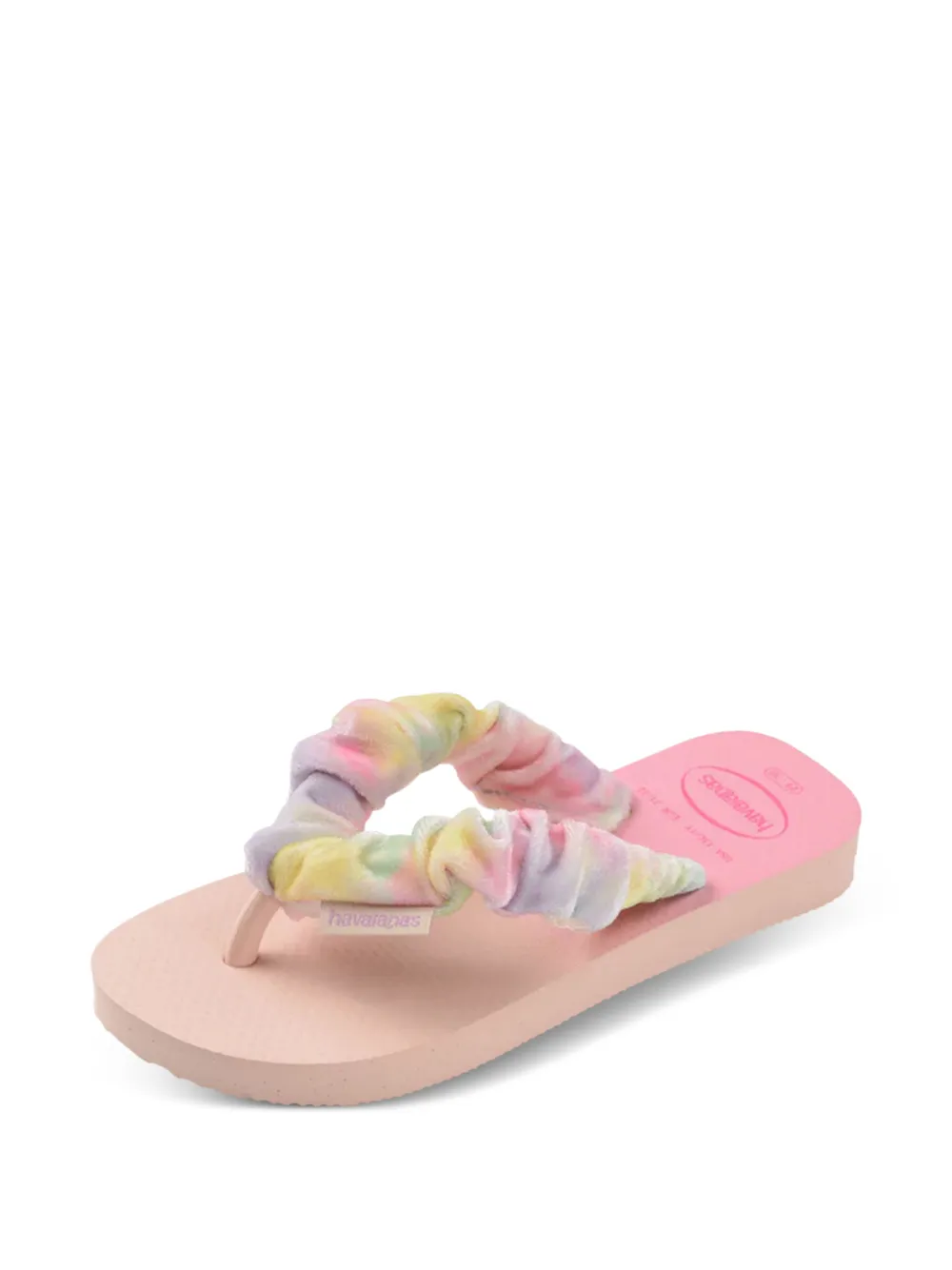 Havaianas Kids Scrunchie teenslippers met bandje Roze
