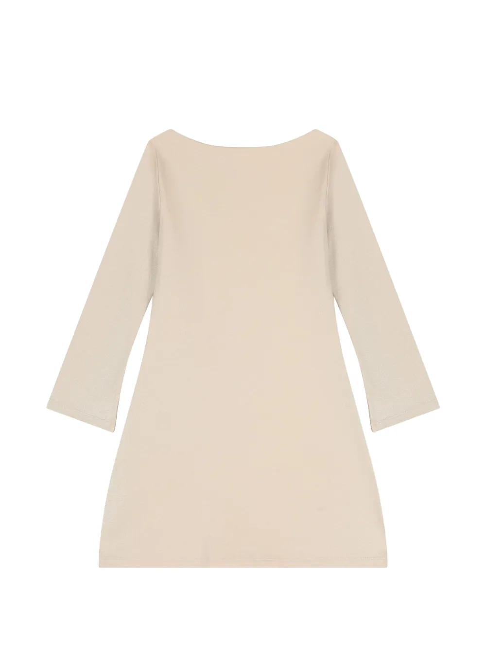 Calvin Klein Kids Jurk met logo Beige