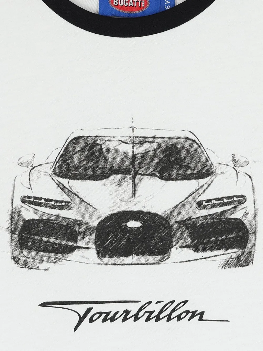 Bugatti Kids T-shirt met grafische print Wit
