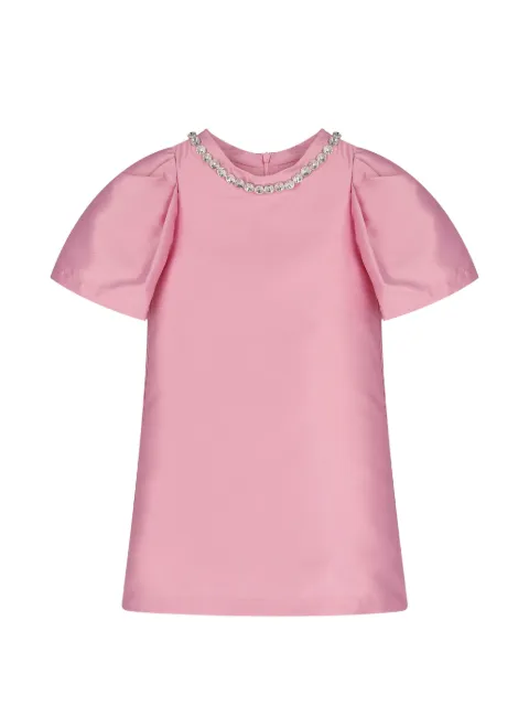 MAMA LUMA KIDS embellished short-sleeve dress
