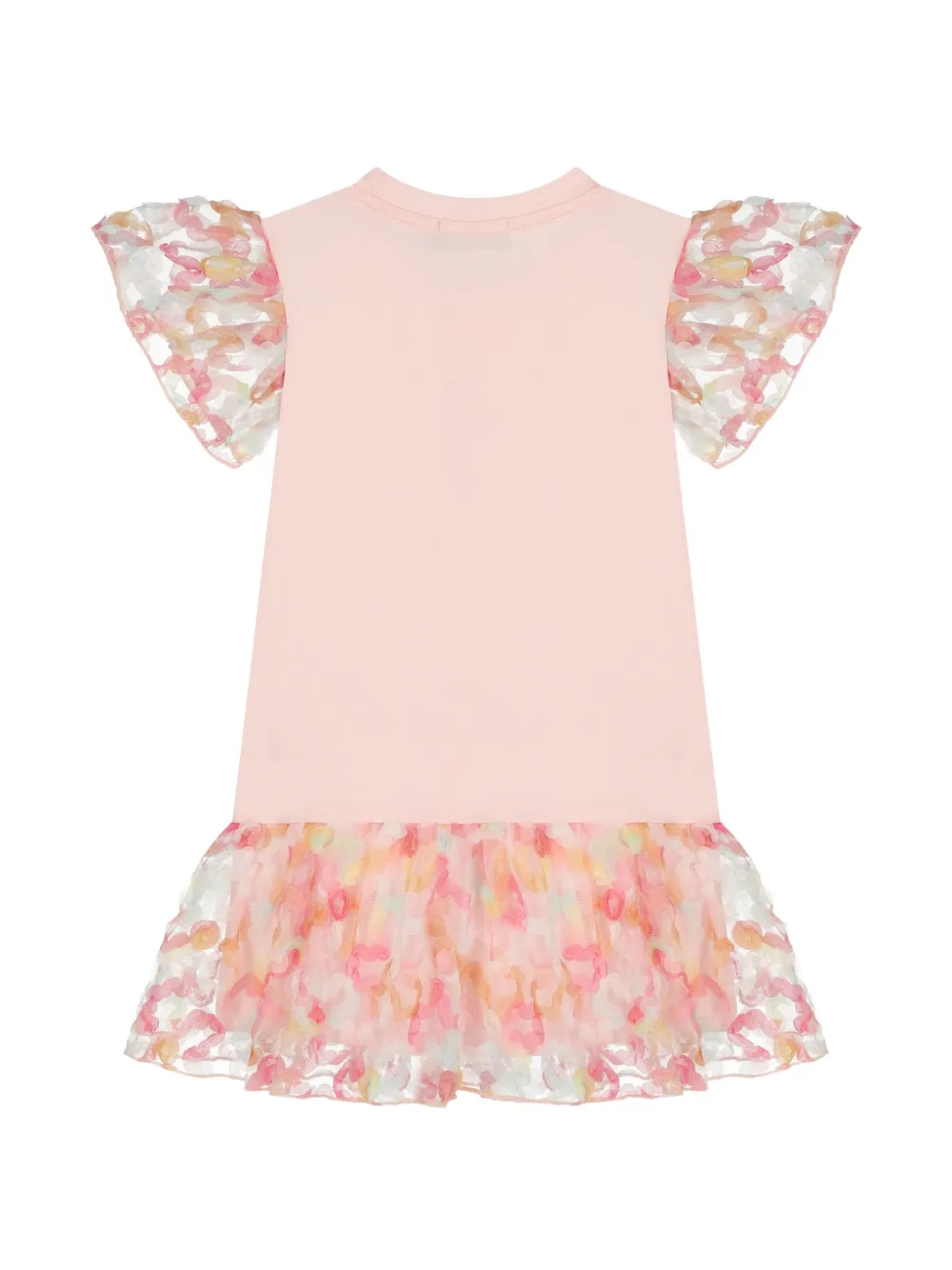 Aigner Kids Jurk met ruches Roze