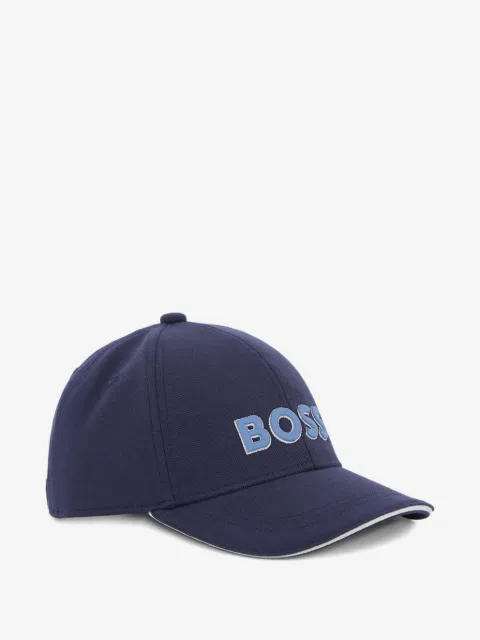 BOSS Kidswear logo-embroidered cap