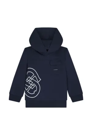 Aigner Kids ロゴ パーカー | ブルー | FARFETCH JP