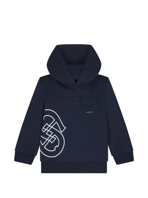 Aigner Kids hoodie con estampado gráfico