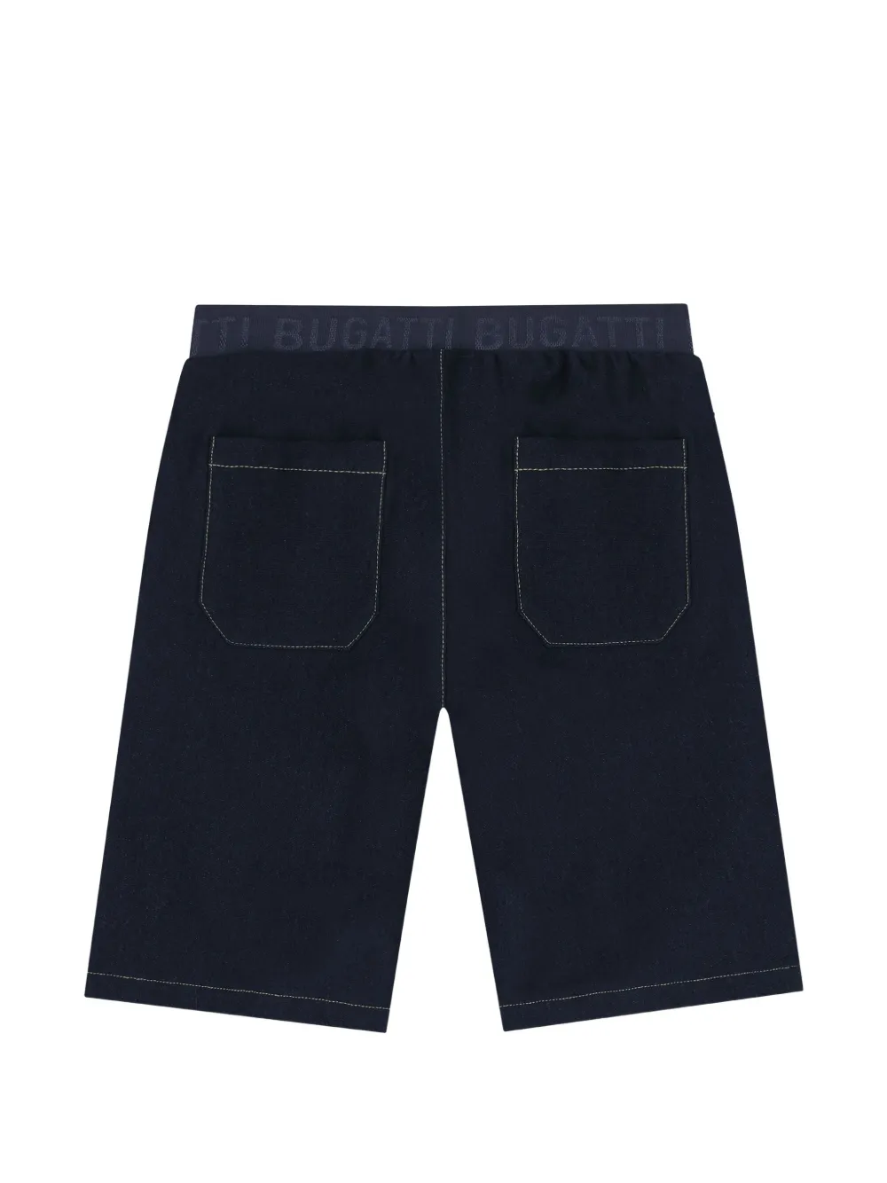  Bugatti Kids Bermudas Con Parche Del Logo - Azul 