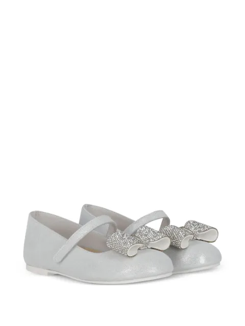 BabyWalker bow-detail ballet flats