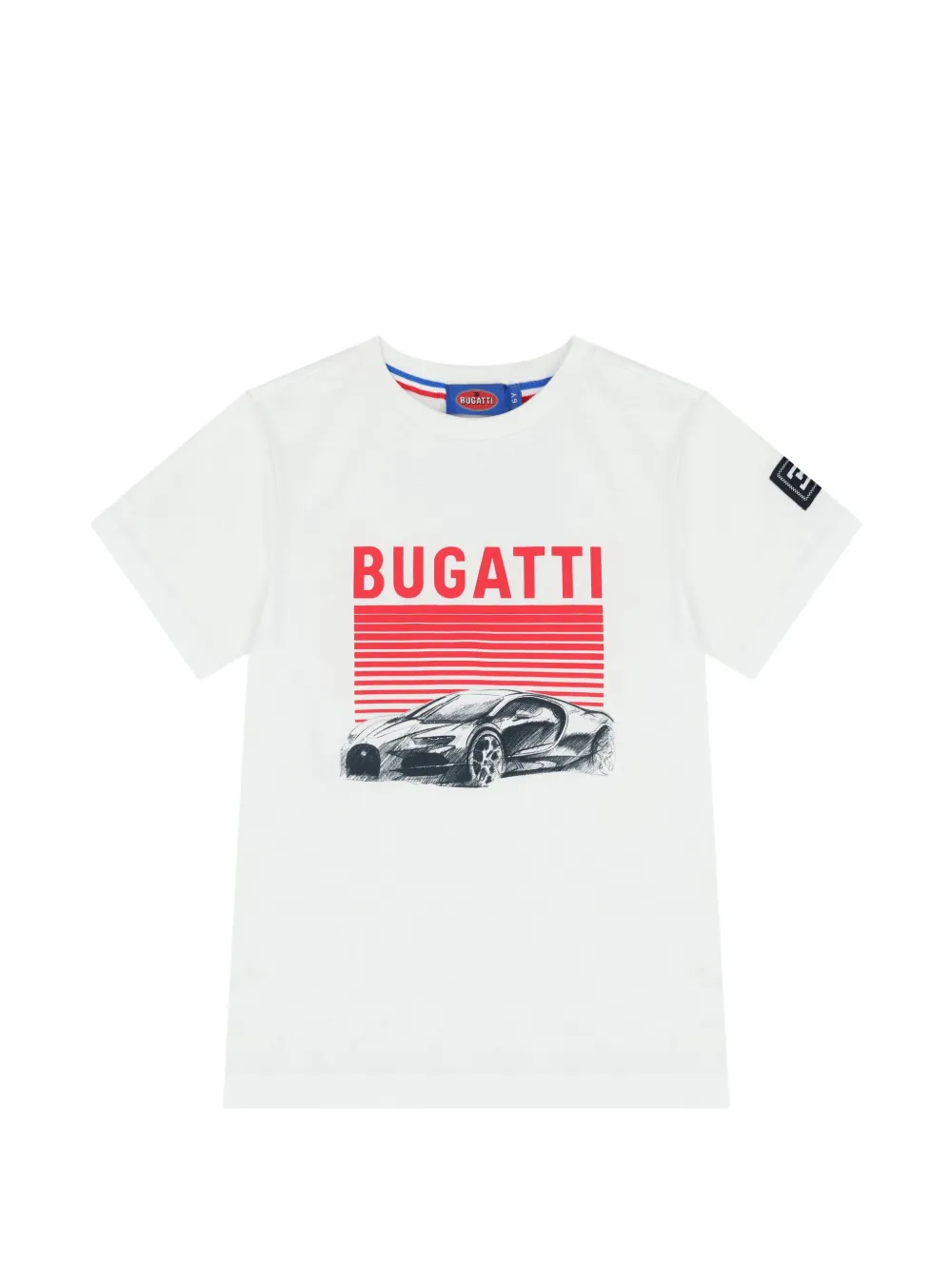 Bugatti Kids logo-print T-shirt - Weiß