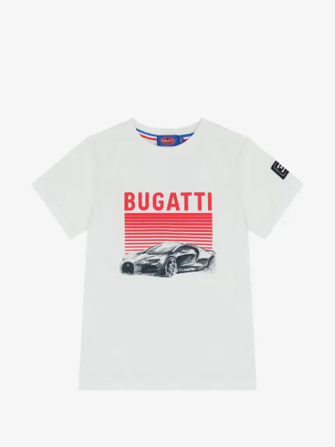 Bugatti Kids playera con logo estampado
