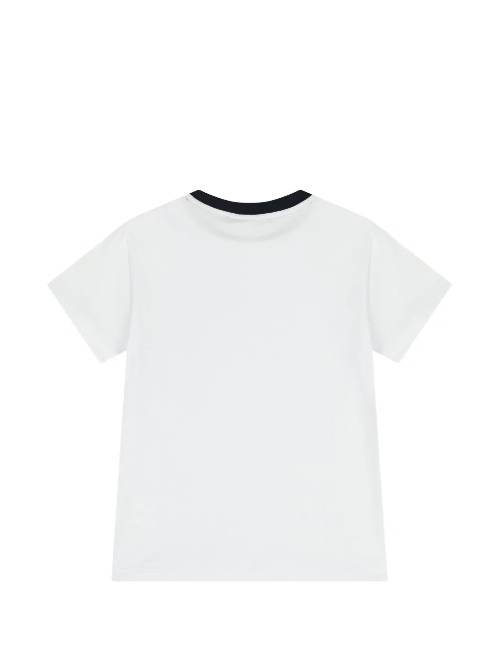 Alviero Martini Kids T-shirt met ronde hals Wit