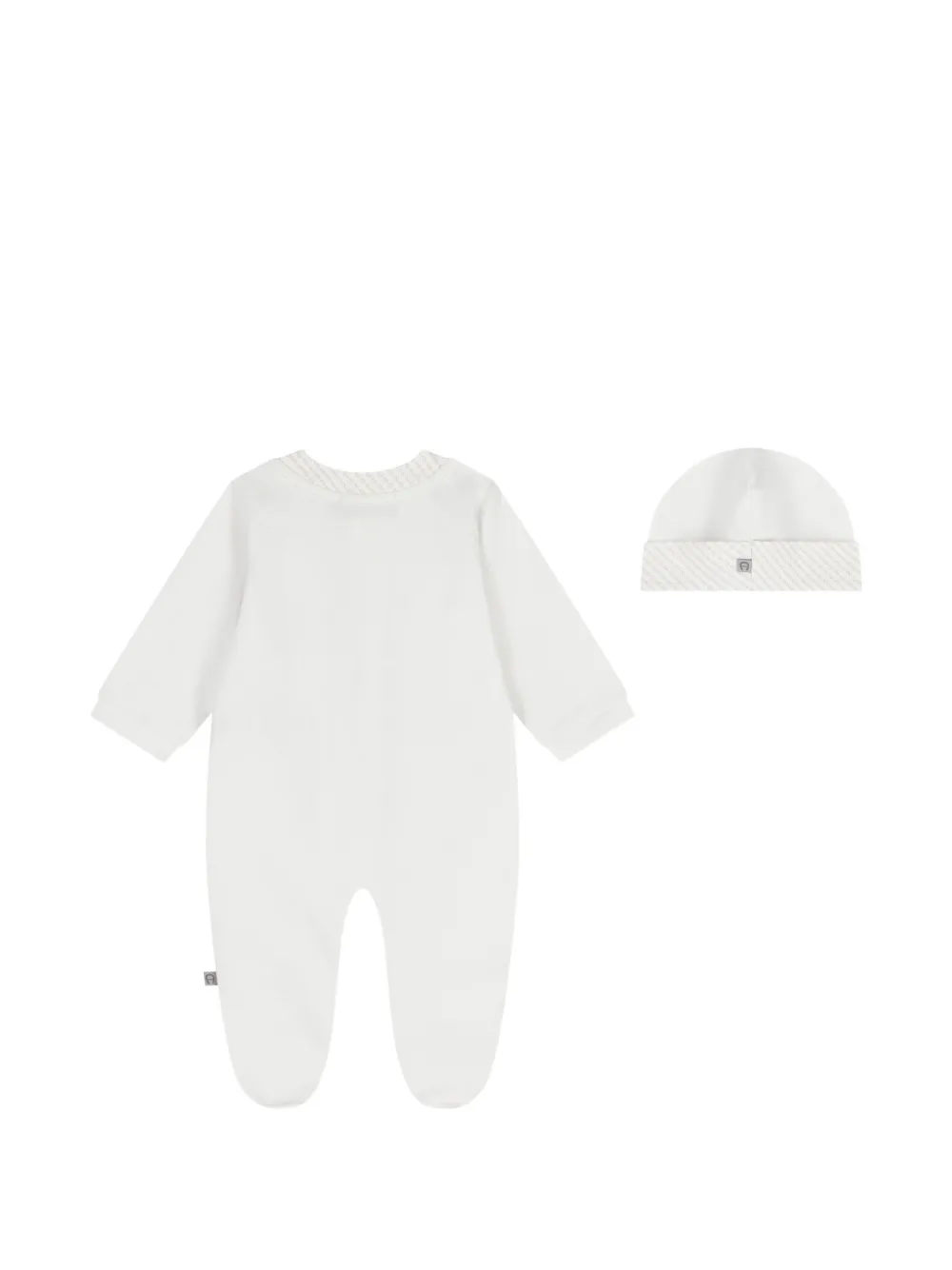  Aigner Kids Pelele Con Logo - Blanco 