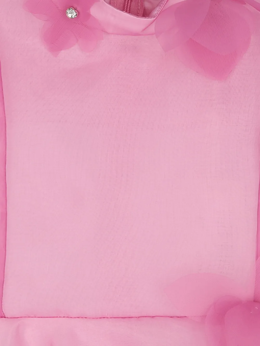 MAMA LUMA KIDS Jurk verfraaid met bloemen Roze