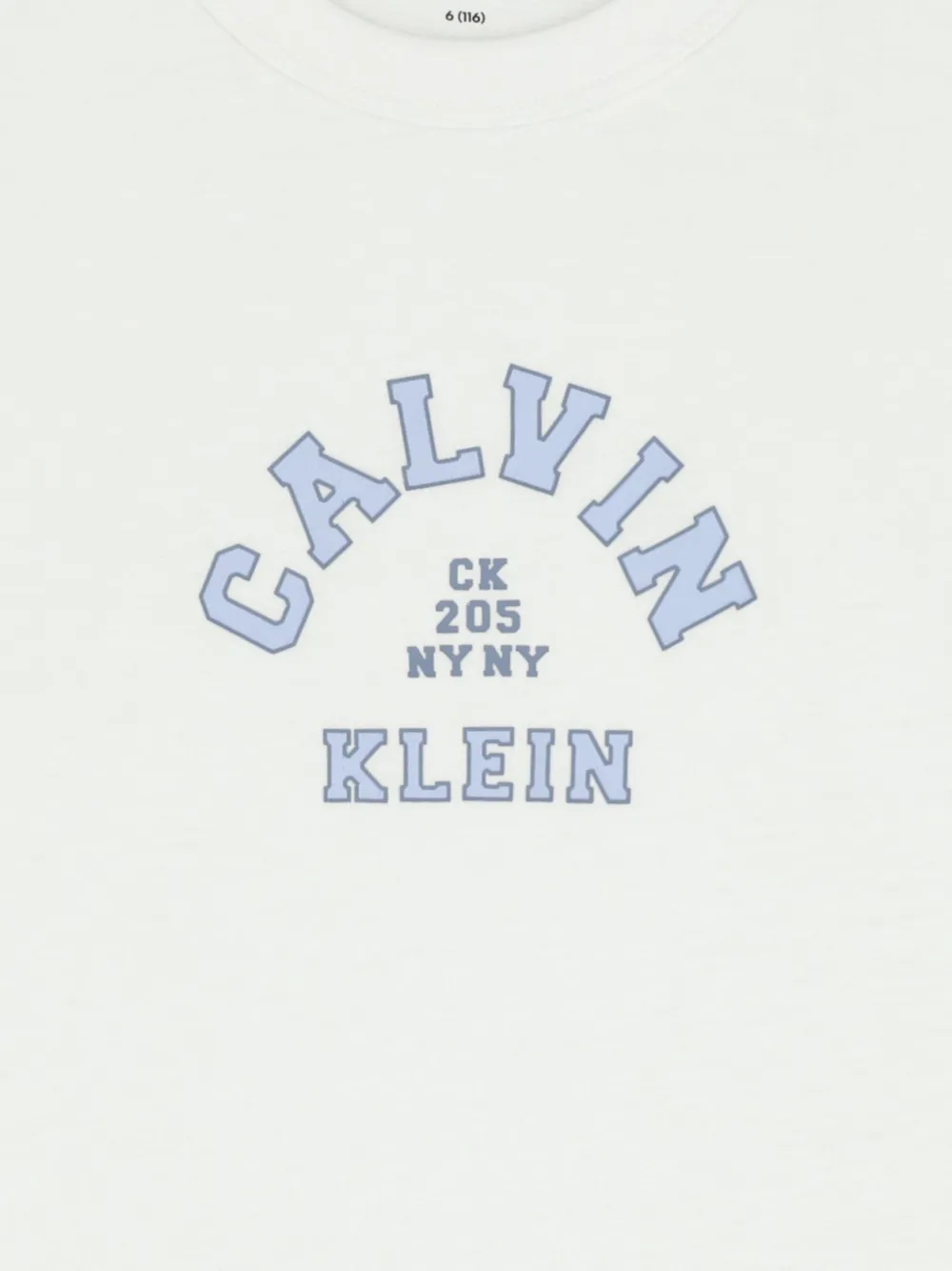 Calvin Klein Kids T-shirt met logoprint Wit