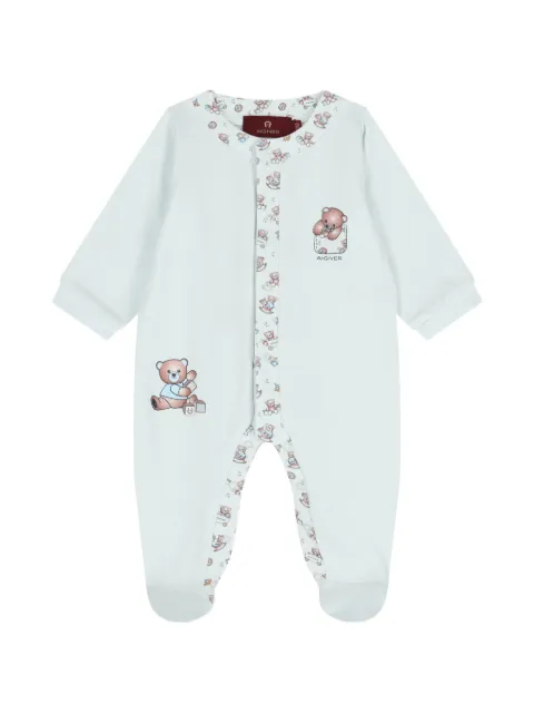 Aigner Kids teddy-print pyjama