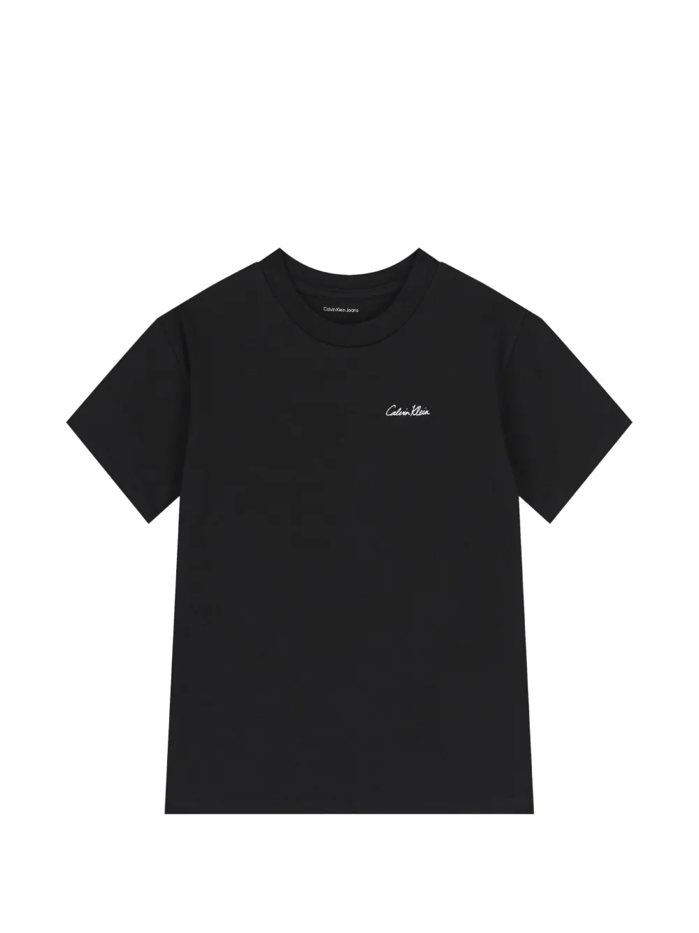 Calvin Klein Kids logo-print T-shirt - Nero