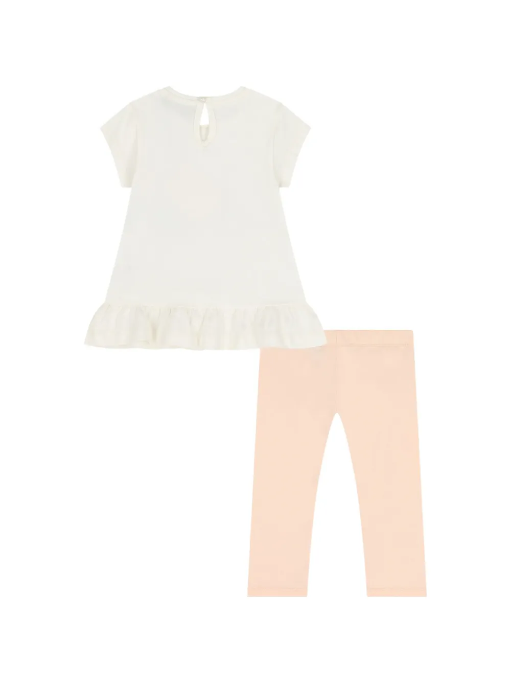 Aigner Kids Top en legging met hartprint Roze