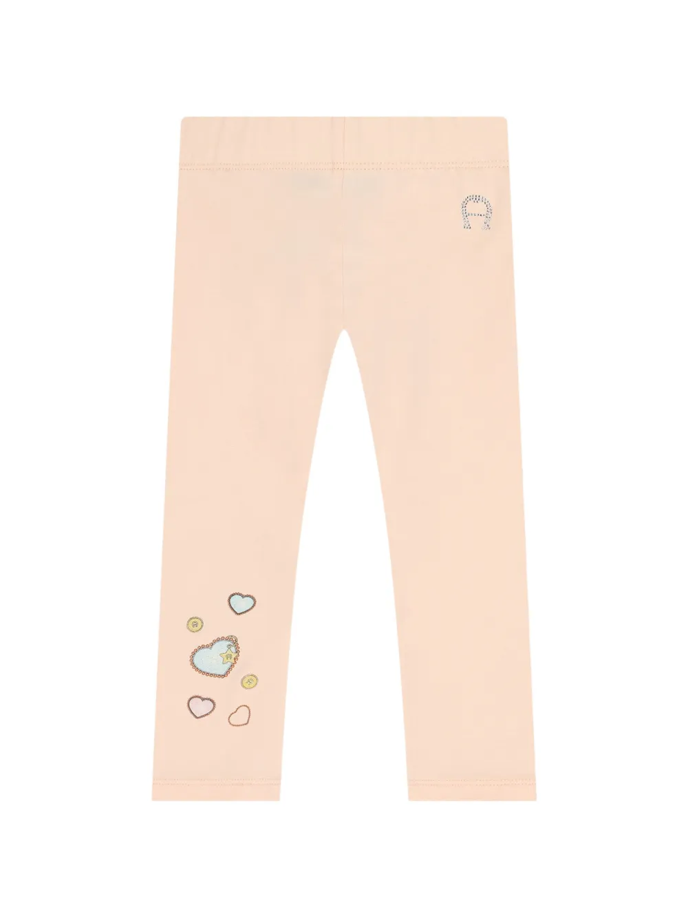 Aigner Kids Top en legging met hartprint Roze