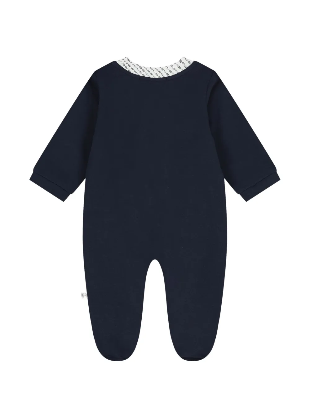 Aigner Kids Romper met klepzak en logodetail Blauw