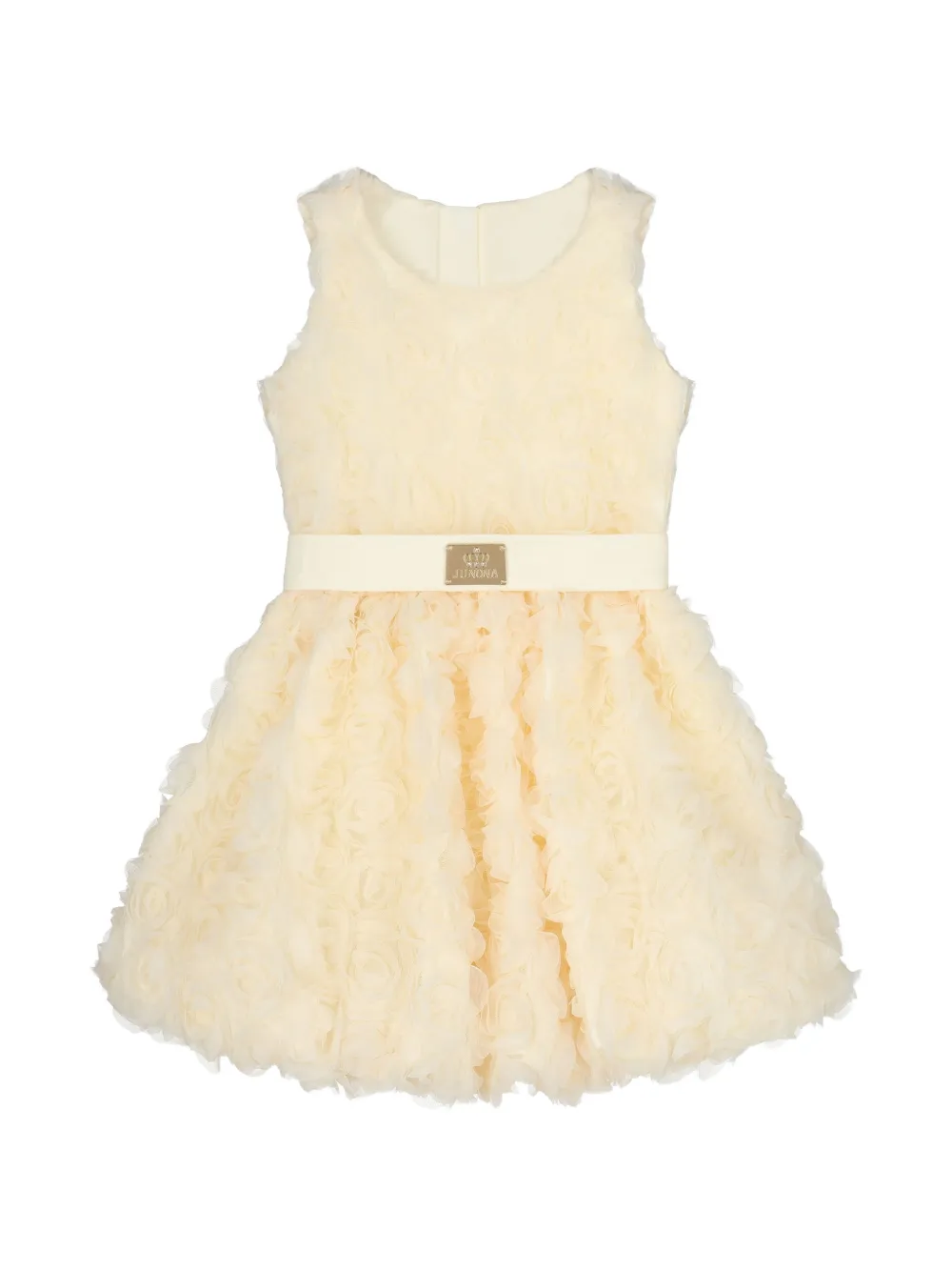 Escada Kids Abito con applicazione - Toni neutri