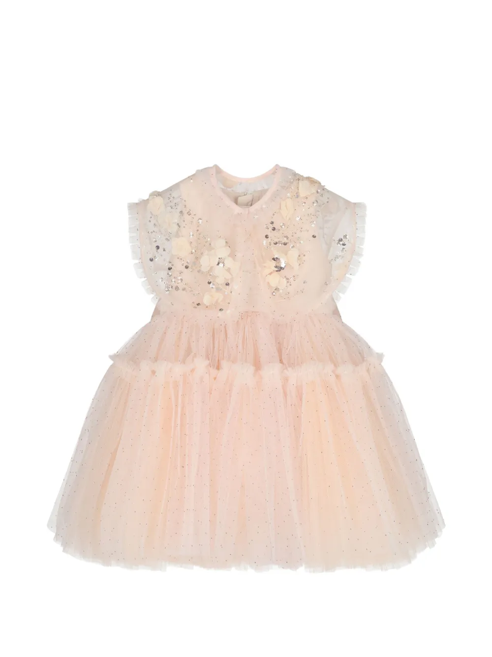 Escada Kids Abito a fiori - Rosa