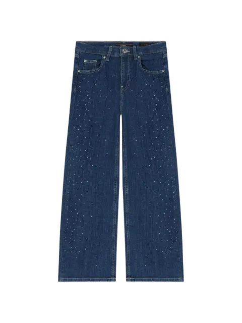 guess kids jeans con detalles de strass