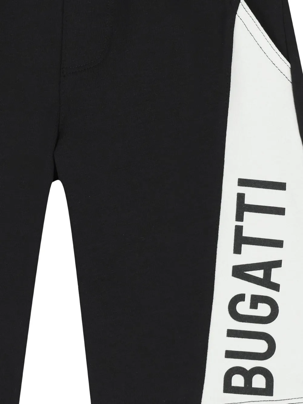 Bugatti Kids Shorts met logo Zwart