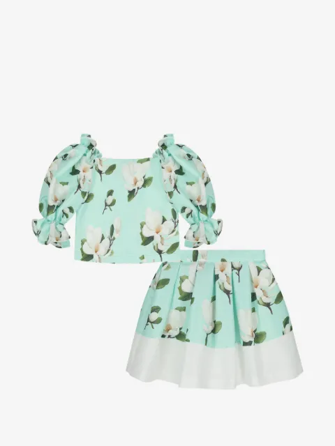 MAMA LUMA KIDS set de falda con estampado floral (set de 2 piezas)