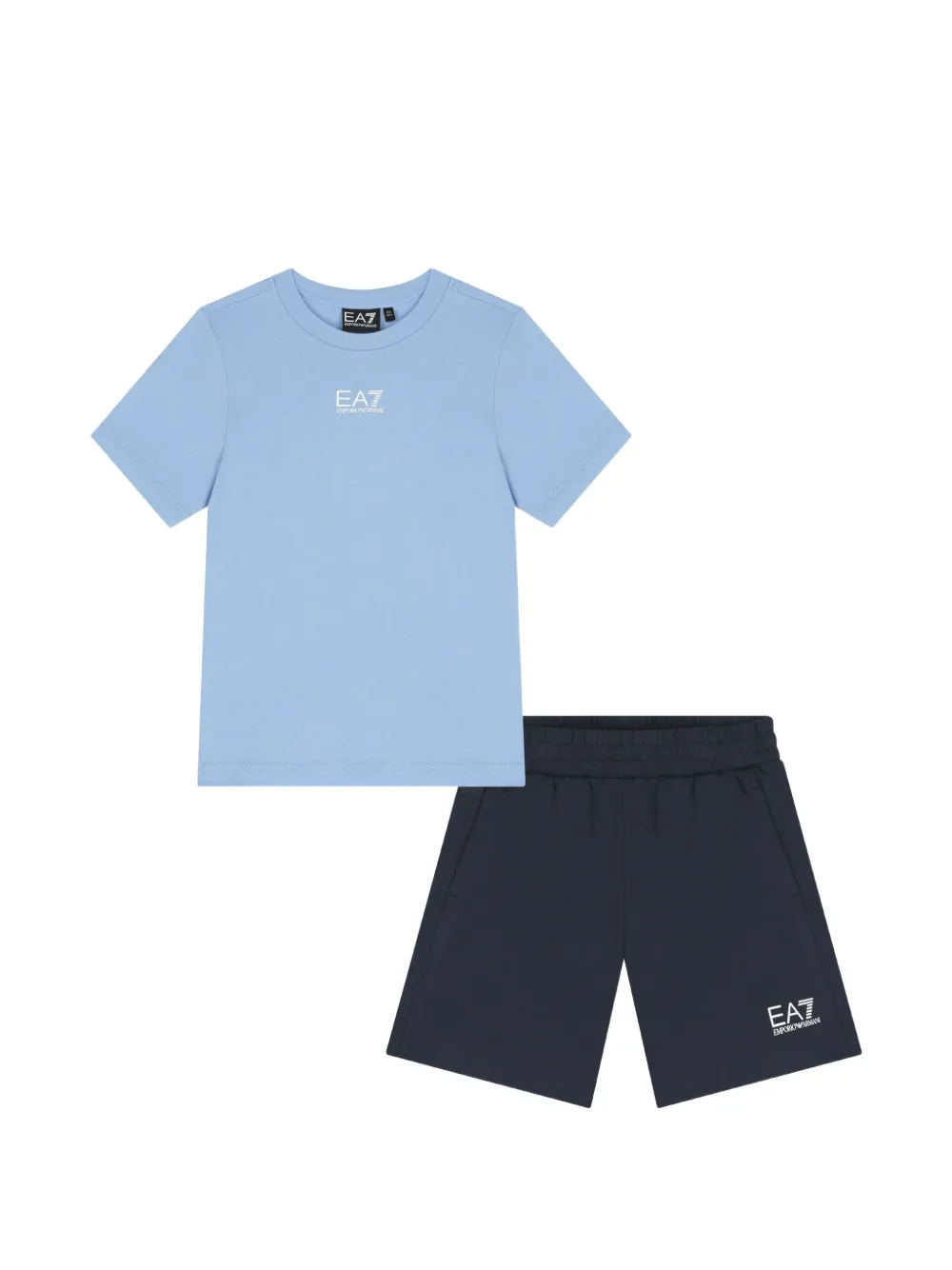 Emporio Armani Kids Set con shorts Core Identity - Blu