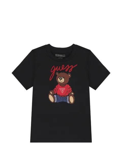 guess kids playera con oso gráfico
