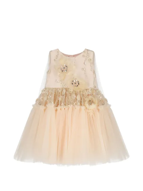 Escada Kids 플로럴 장식 드레스