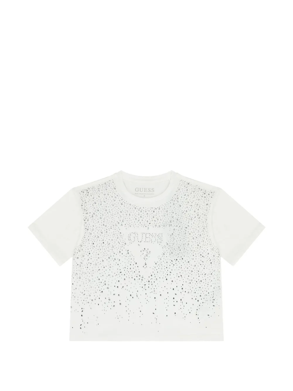 guess kids T-shirt a maniche corte - Bianco