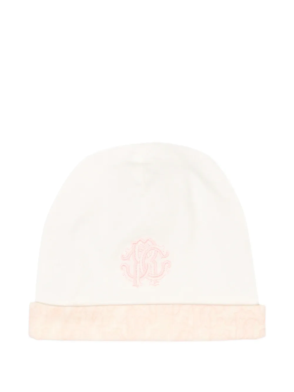 Monogram-Embroidery Babygrow Set