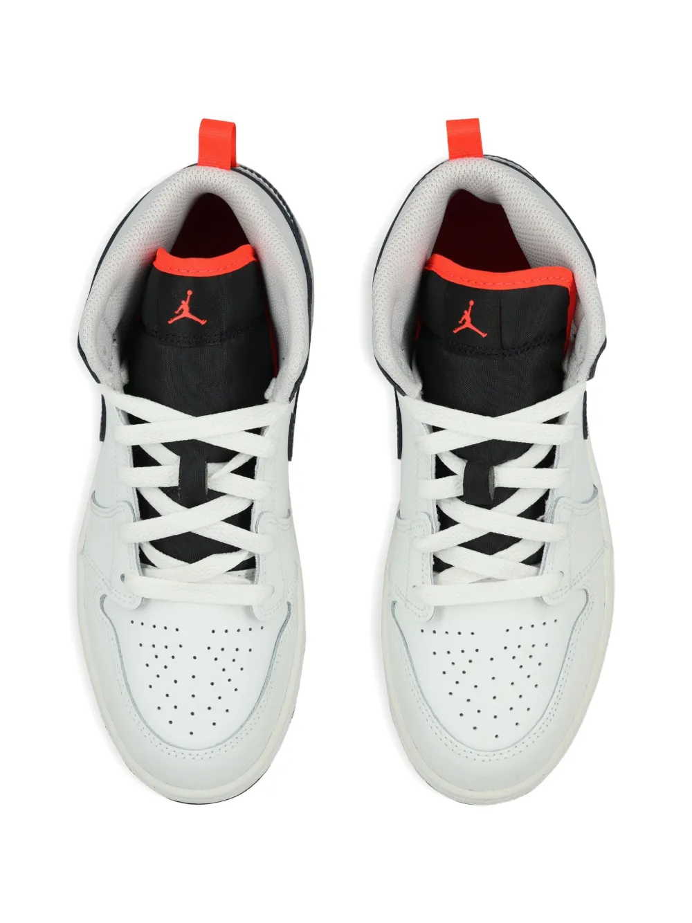 Nike Kids Air Jordan 1 Mid sneakers Wit