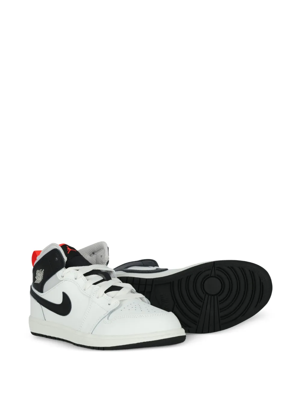 Nike Kids Air Jordan 1 Mid sneakers Wit
