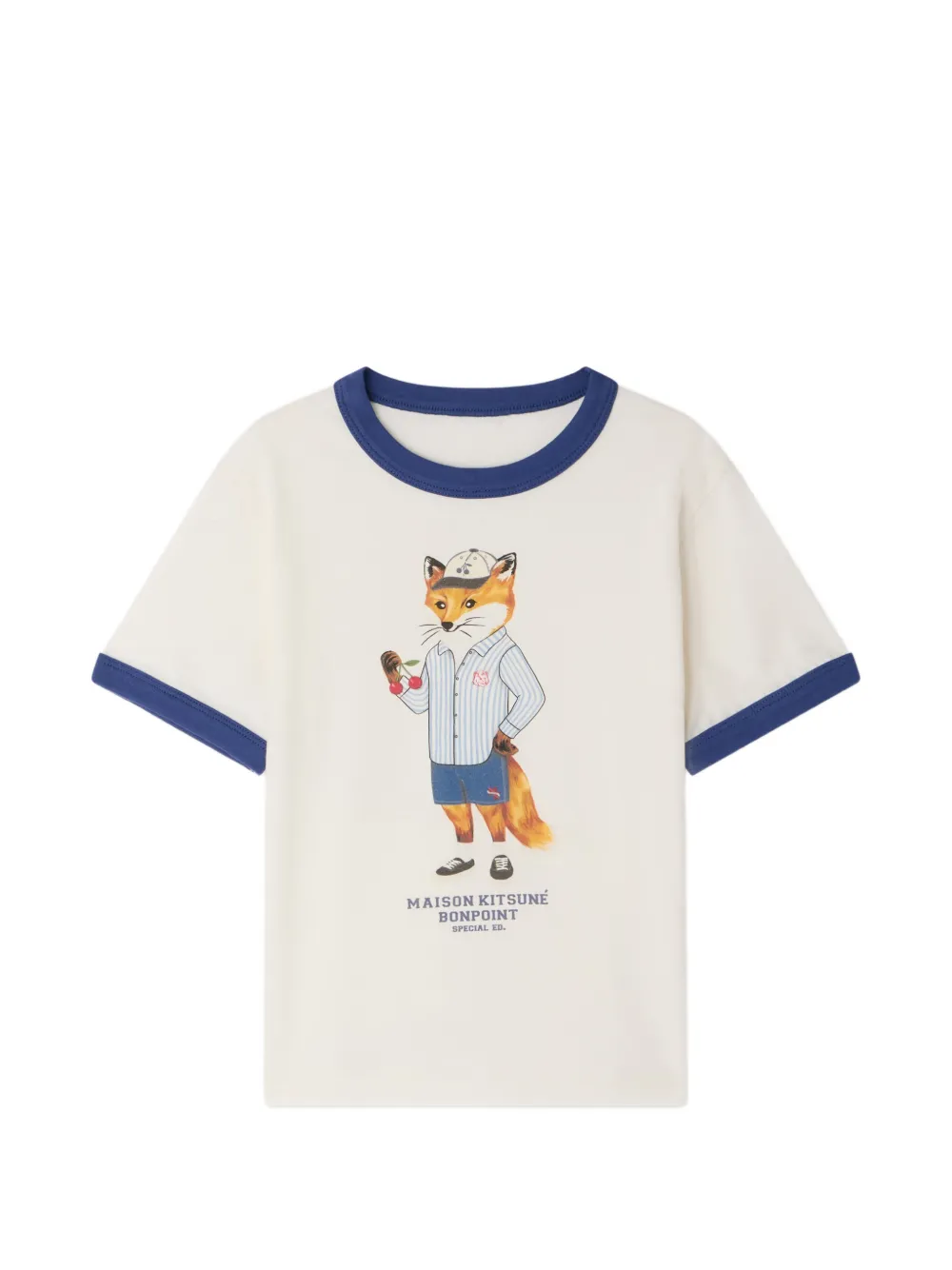 Bonpoint x Maison Kitsuné Akiva T-Shirt - Nude