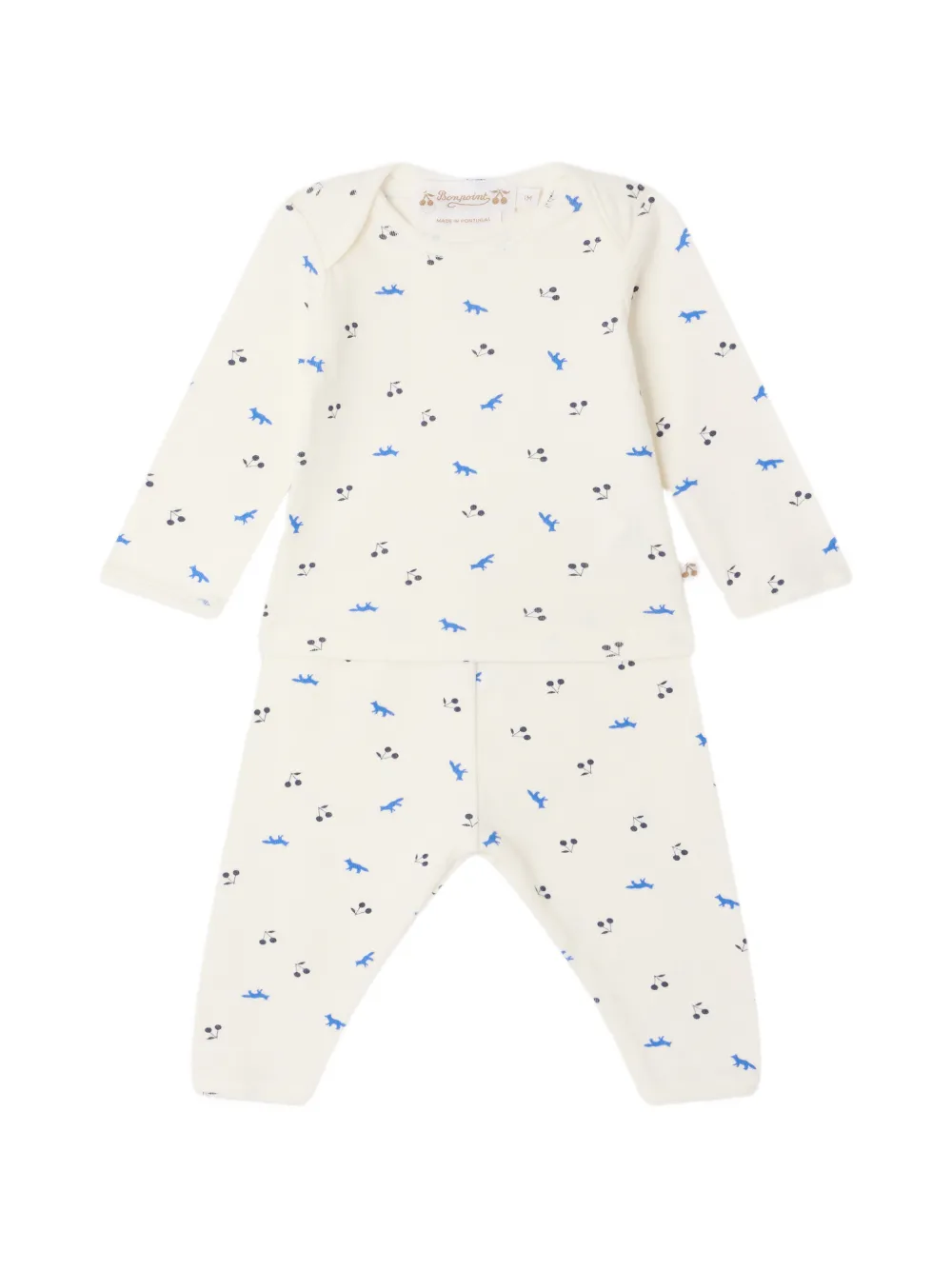 Bonpoint x Maison Kitsuné Timi Pyjama - Nude