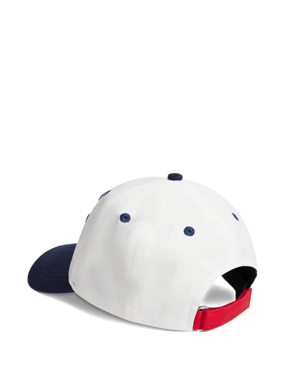 Bonpoint x Maison Kitsuné Arnold honkbalpet Wit