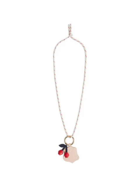 Bonpoint x Maison Kitsuné Liliane cherry pendant necklace