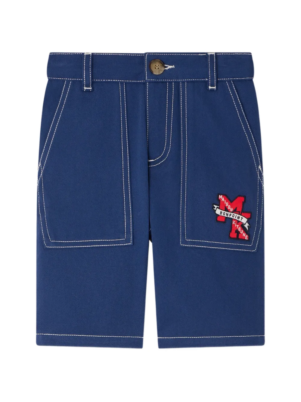 Bonpoint x Maison Kitsuné Elzo Shorts - Blau