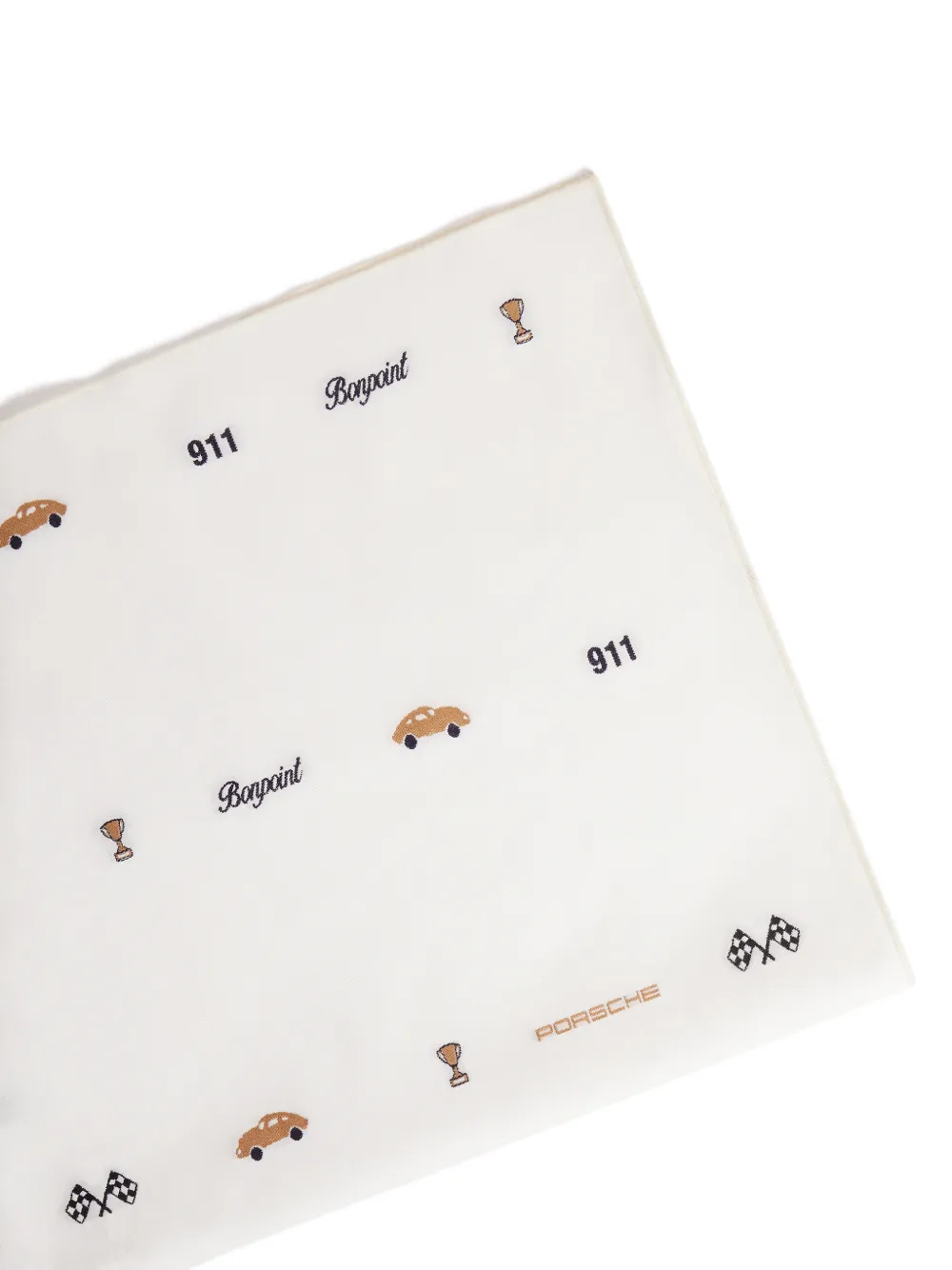 Bonpoint X Porsche Cayati Scarf - White 