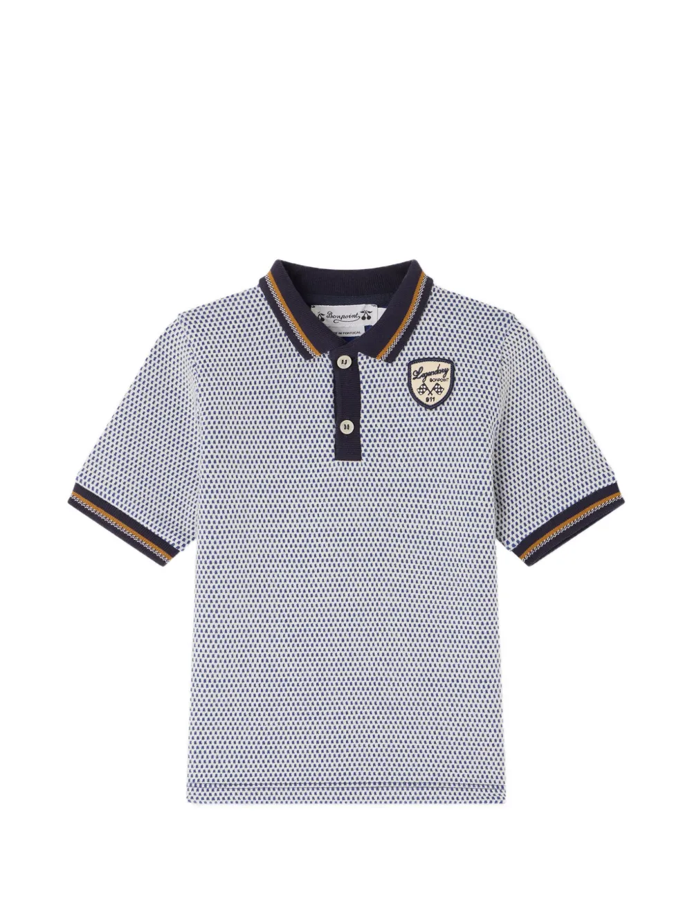 Bonpoint x Porsche Polo Finn - Blu