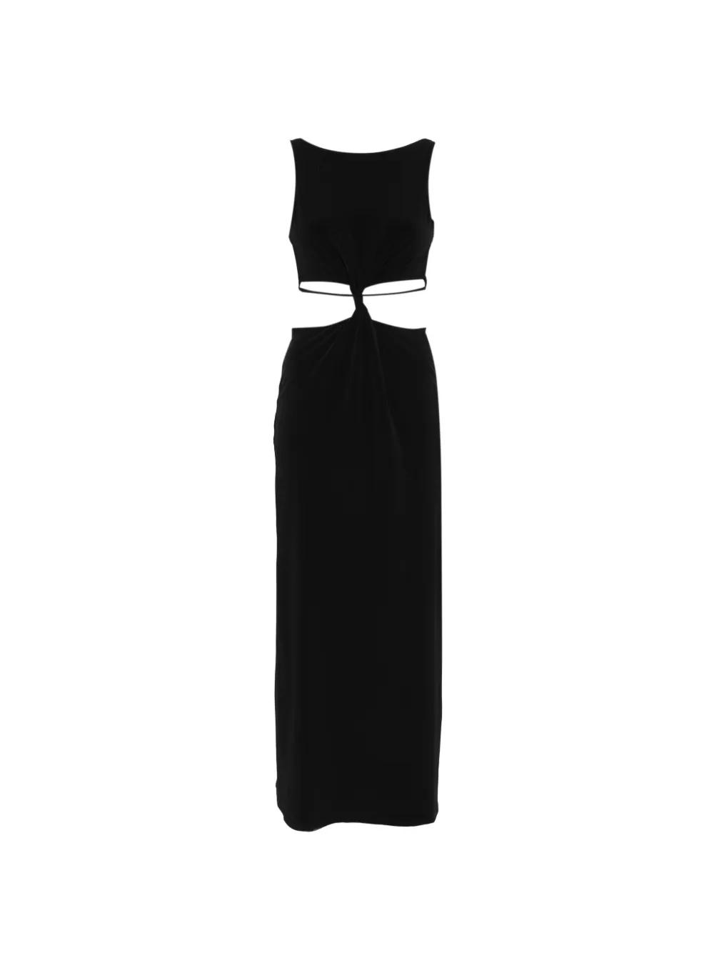 Eleh cutout detail dress - Nero