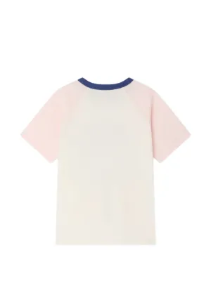 T-shirt Bonpoint Pour Fille 8 Ans Blanc Manches Longues - Très Bon état