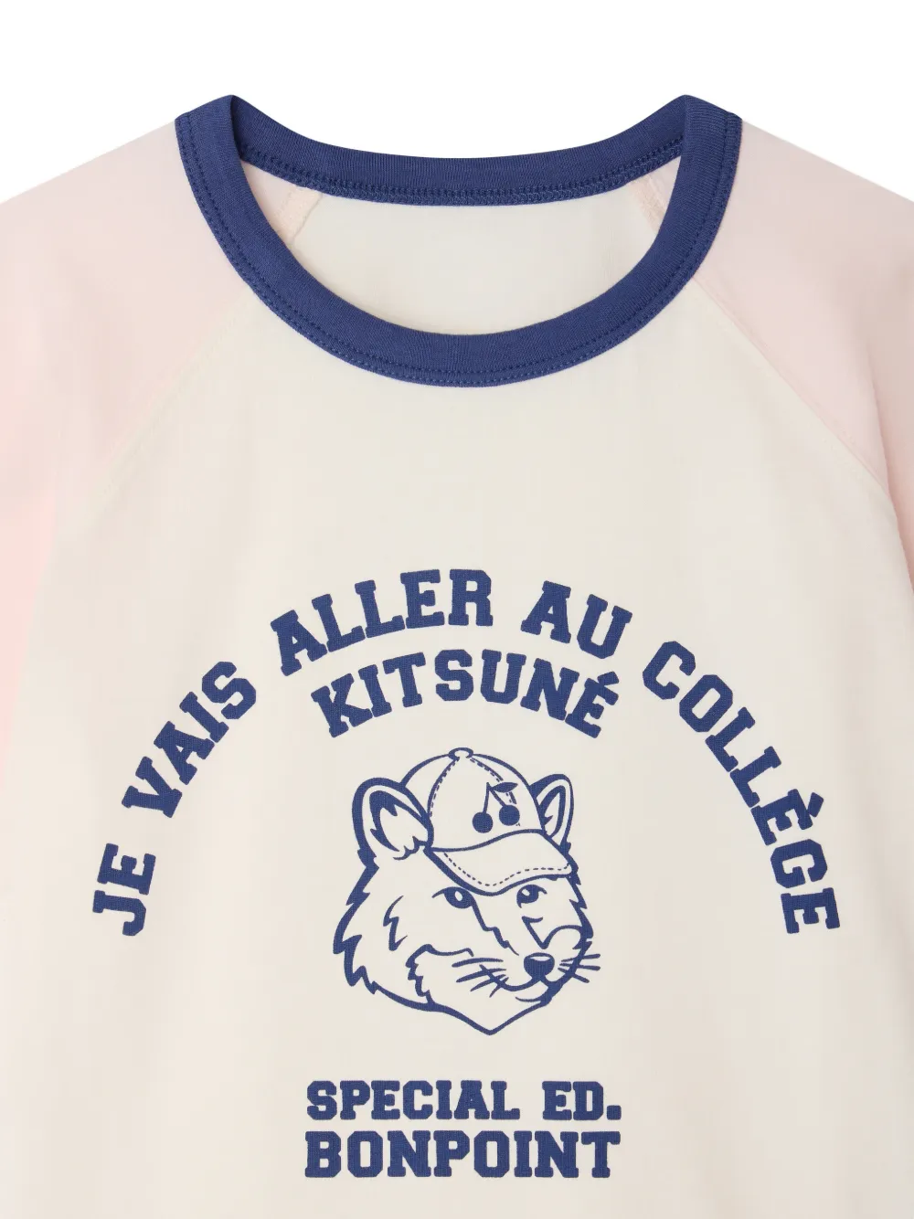 Bonpoint x Maison Kitsuné Lulu T-shirt Beige