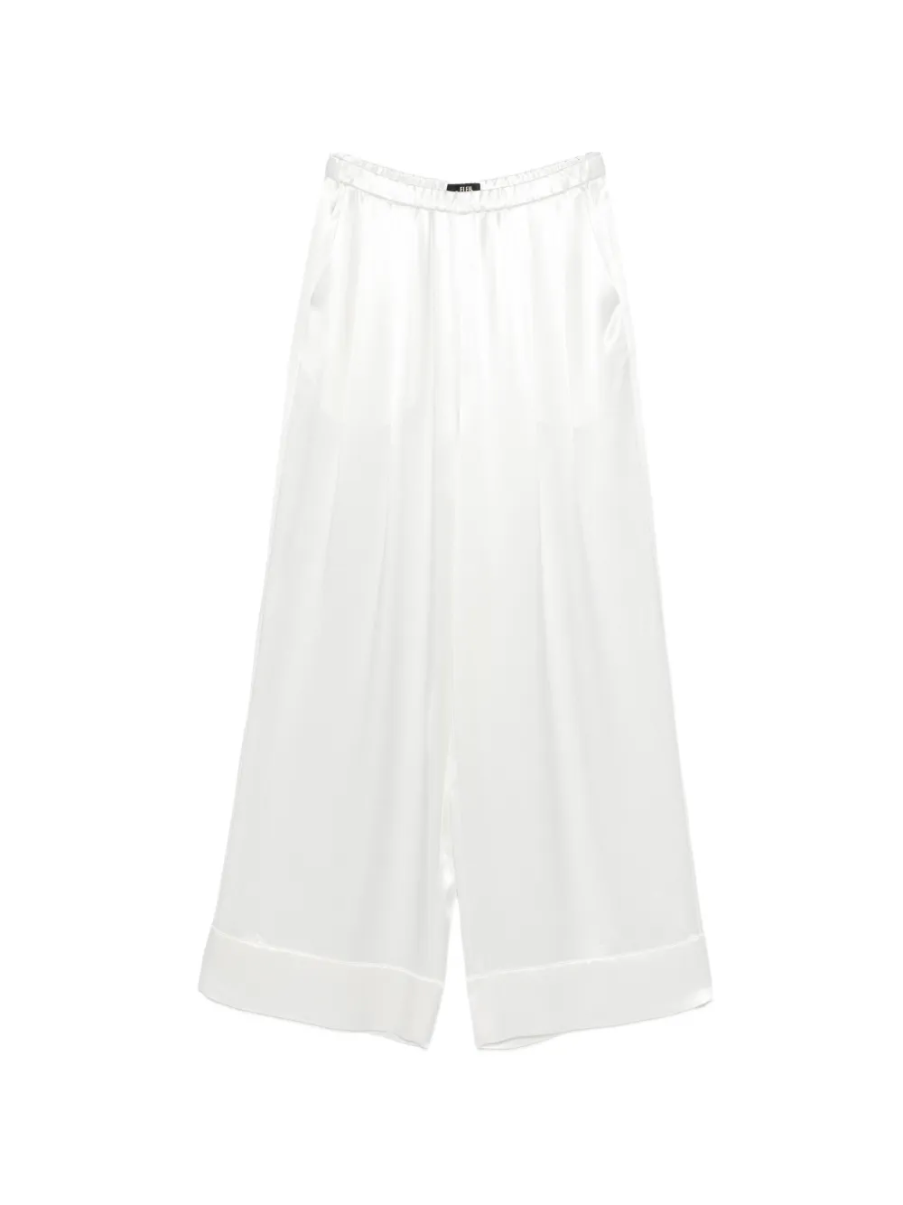 Eleh elasticated trousers - Bianco