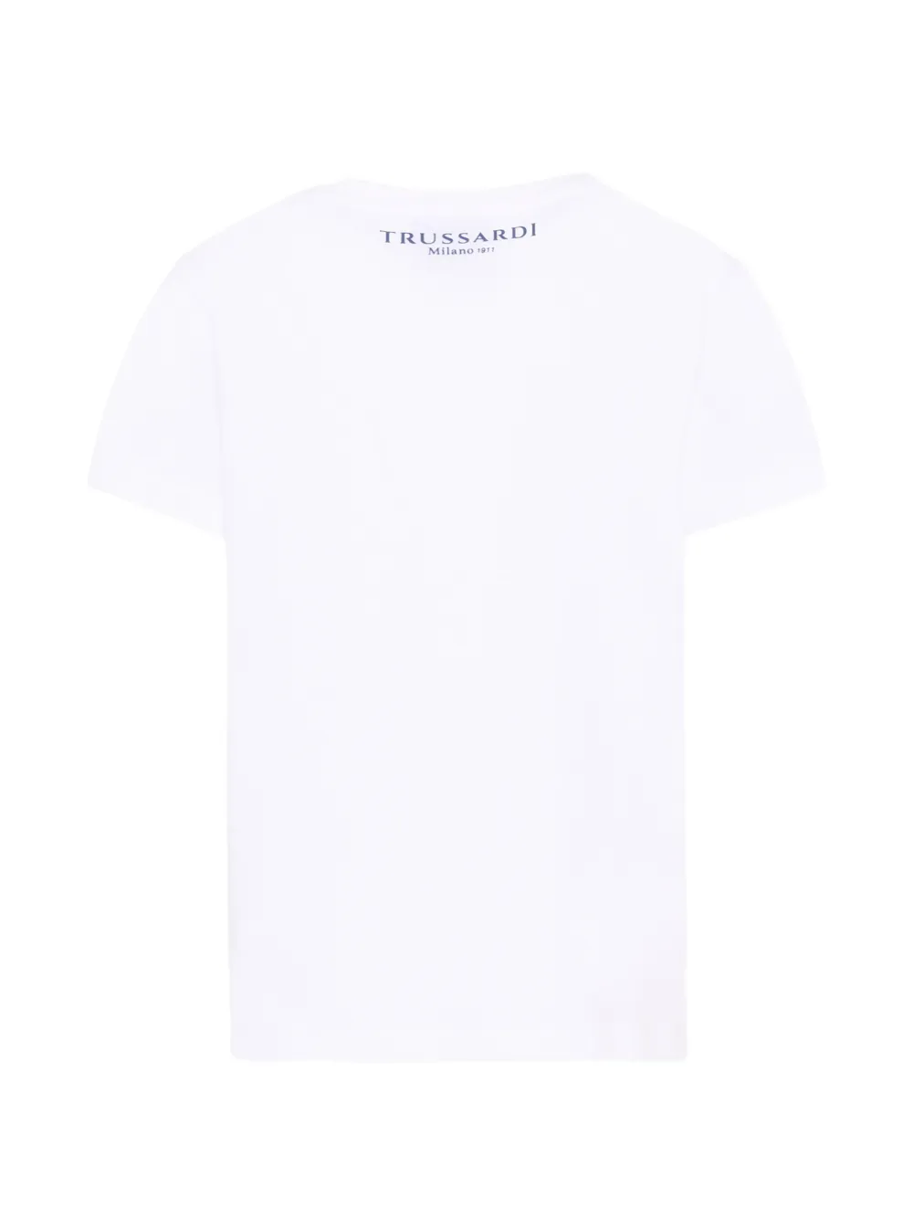 TRUSSARDI JUNIOR T-shirt met logo Wit