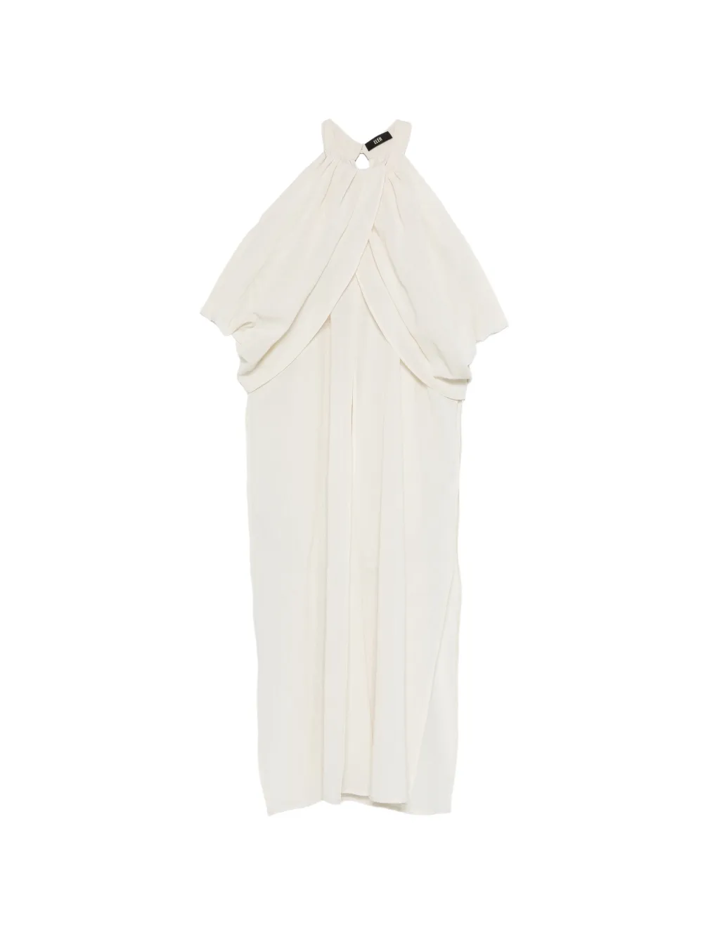 Eleh halterneck draped top - Toni neutri