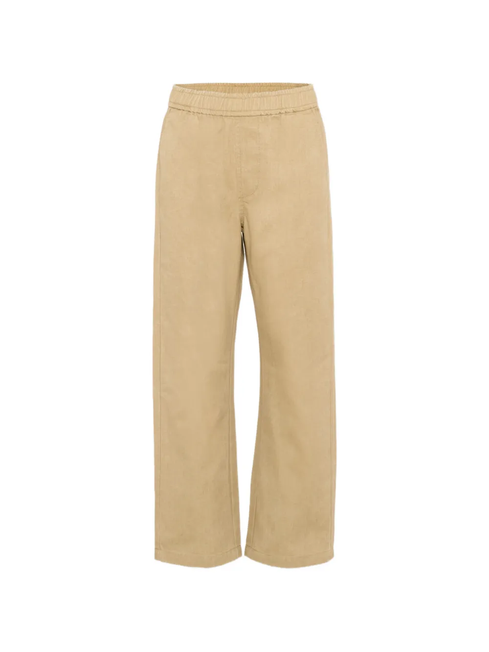 TRUSSARDI JUNIOR elastic-waistband trousers - Toni neutri