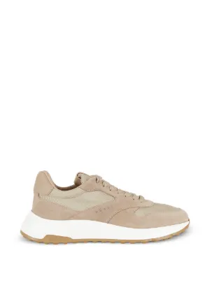 Prada Prax Suede And Re-Nylon Sneakers | Neutrals | FARFETCH IN